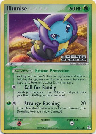 Illumise (45/113) (Stamped) [EX: Delta Species] | North Game Den