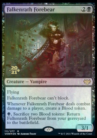 Falkenrath Forebear [Innistrad: Crimson Vow Prerelease Promos] | North Game Den