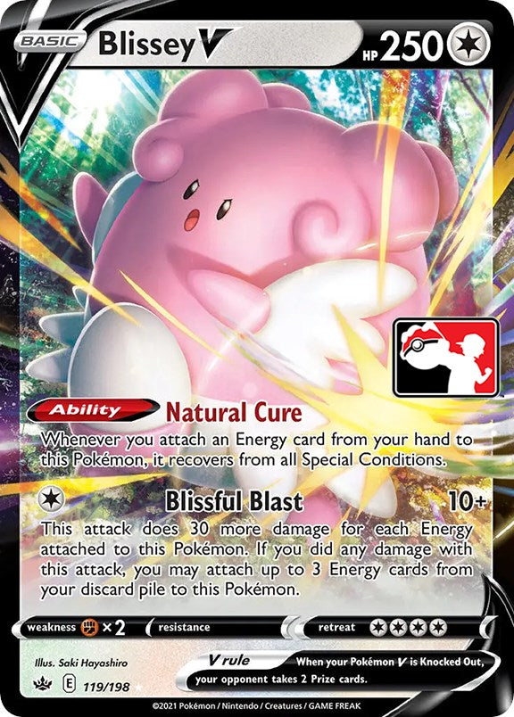 Blissey V (119/198) [Prize Pack Series One] | North Game Den