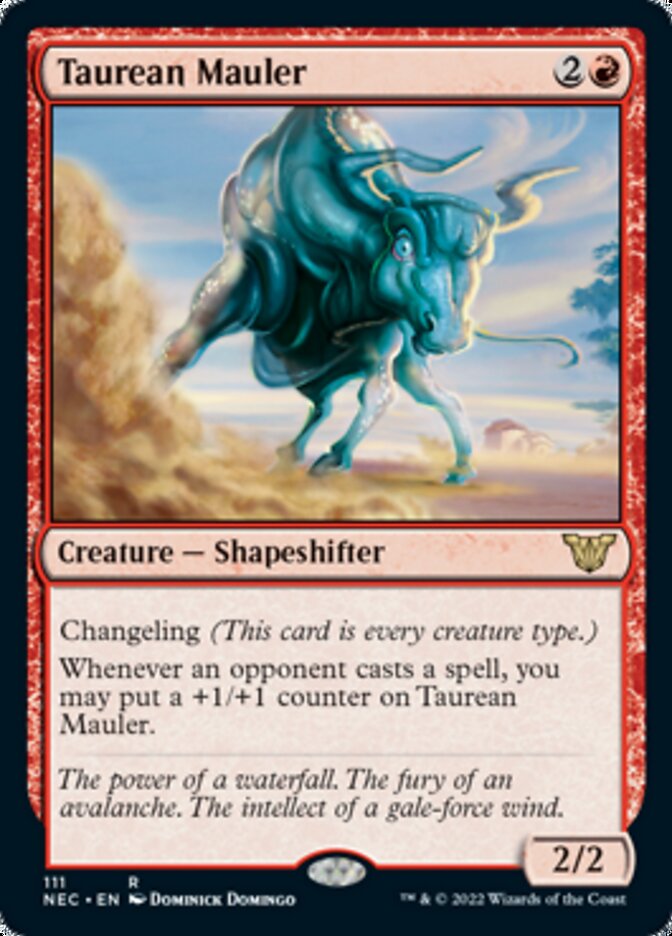 Taurean Mauler [Kamigawa: Neon Dynasty Commander] | North Game Den
