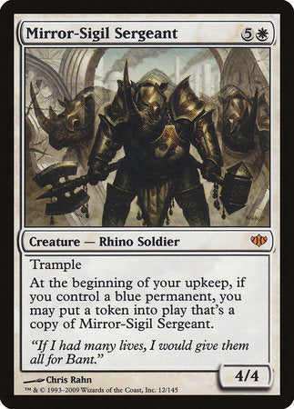 Mirror-Sigil Sergeant [Conflux] | North Game Den