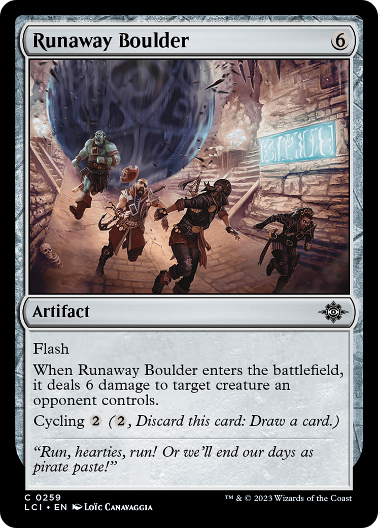 Runaway Boulder [The Lost Caverns of Ixalan] | North Game Den