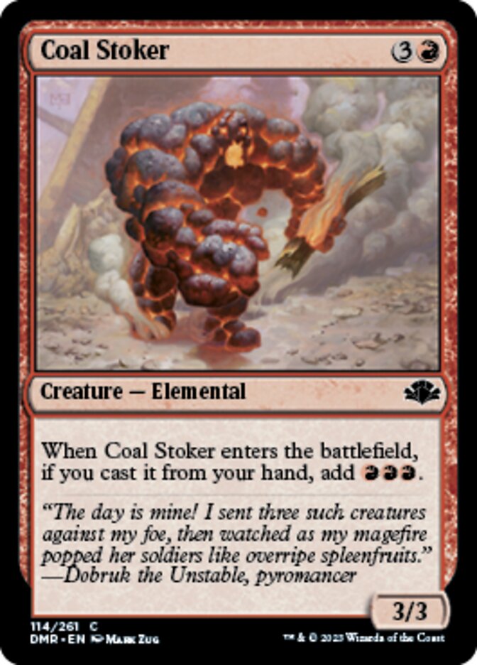 Coal Stoker [Dominaria Remastered] | North Game Den