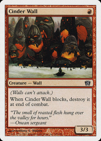 Cinder Wall [Eighth Edition] | North Game Den