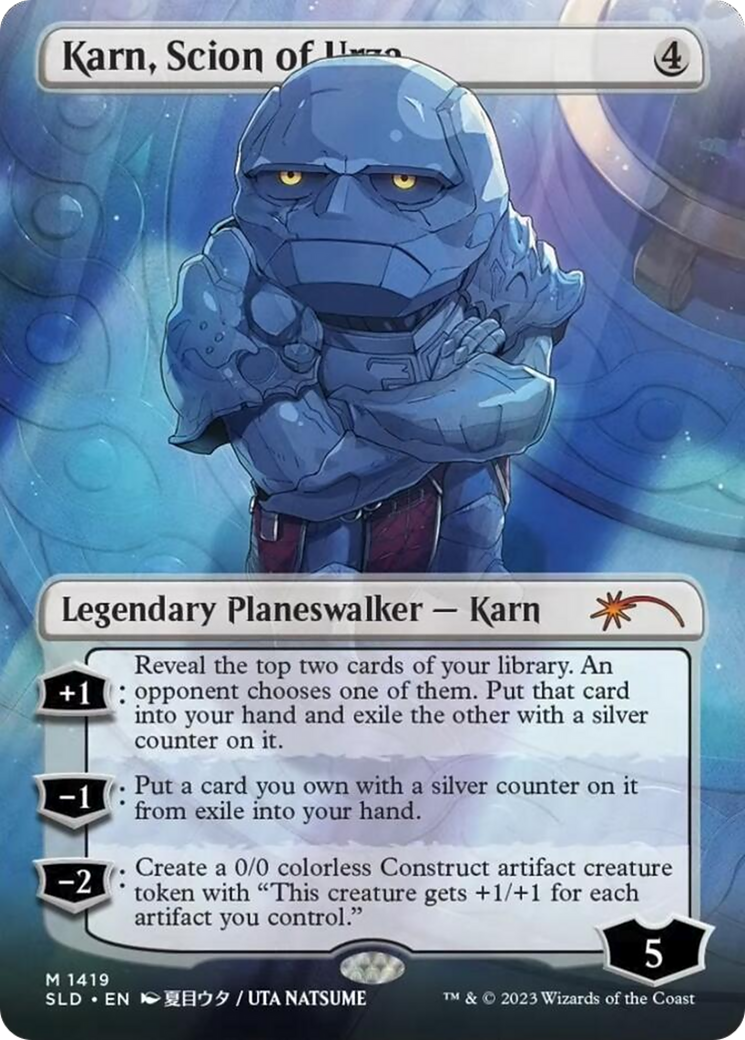 Karn, Scion of Urza (Rainbow Foil) [Secret Lair Drop Series] | North Game Den