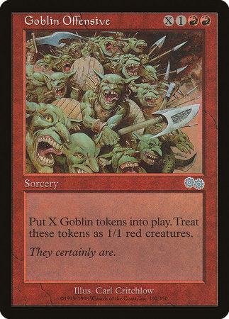 Goblin Offensive [Urza's Saga] | North Game Den