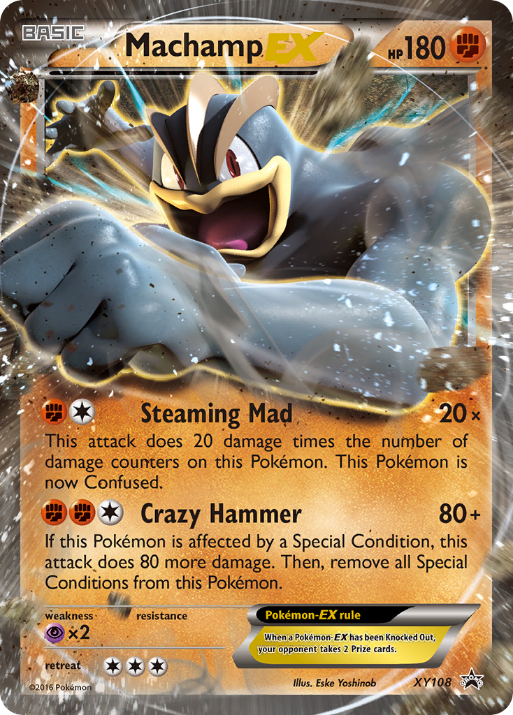 Machamp EX (XY108) [XY: Black Star Promos] | North Game Den