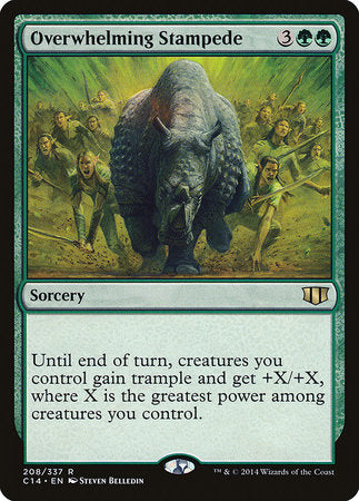Overwhelming Stampede [Commander 2014] | North Game Den