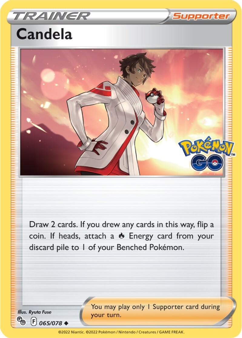 Candela (065/078) [Pokémon GO] | North Game Den