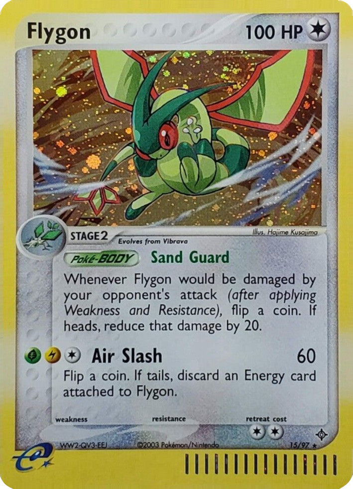 Flygon (15/97) (Theme Deck Exclusive) [EX: Dragon] | North Game Den