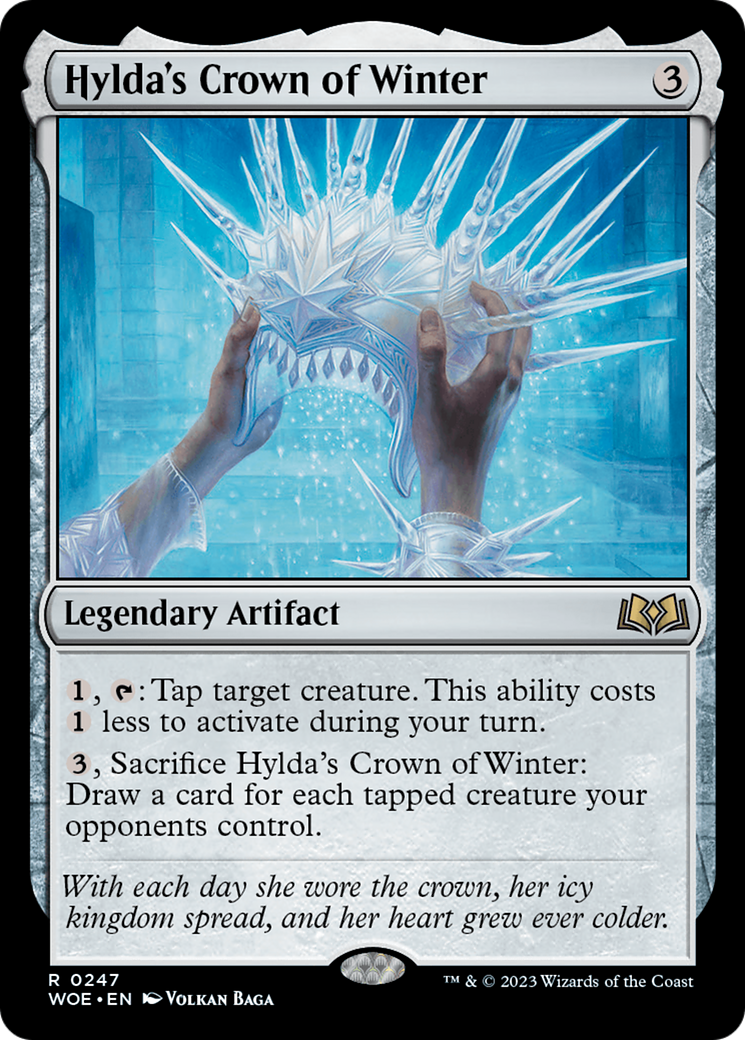 Hylda's Crown of Winter [Wilds of Eldraine] | North Game Den