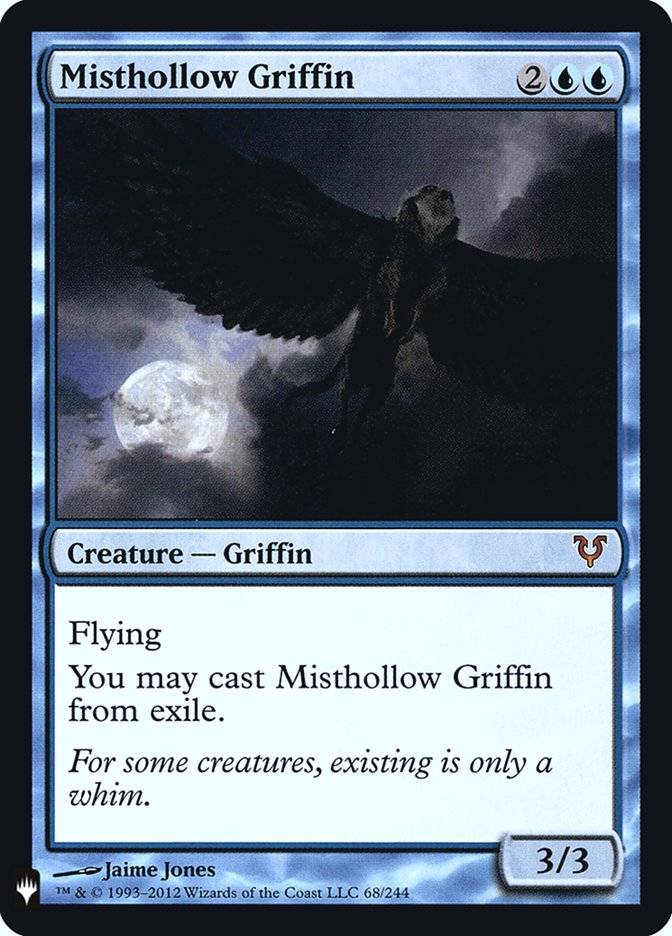 Misthollow Griffin [Mystery Booster] | North Game Den