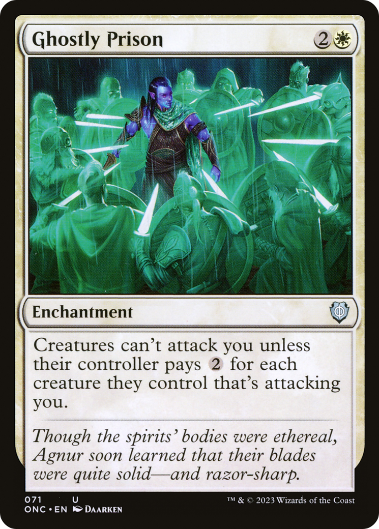 Ghostly Prison [Phyrexia: All Will Be One Commander] | North Game Den