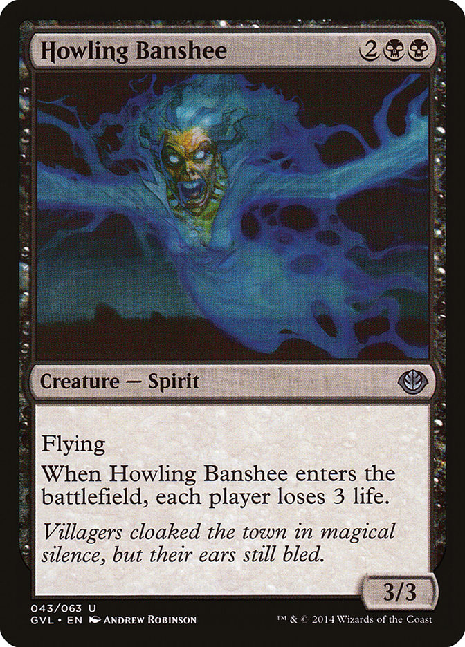 Howling Banshee (Garruk vs. Liliana) [Duel Decks Anthology] | North Game Den