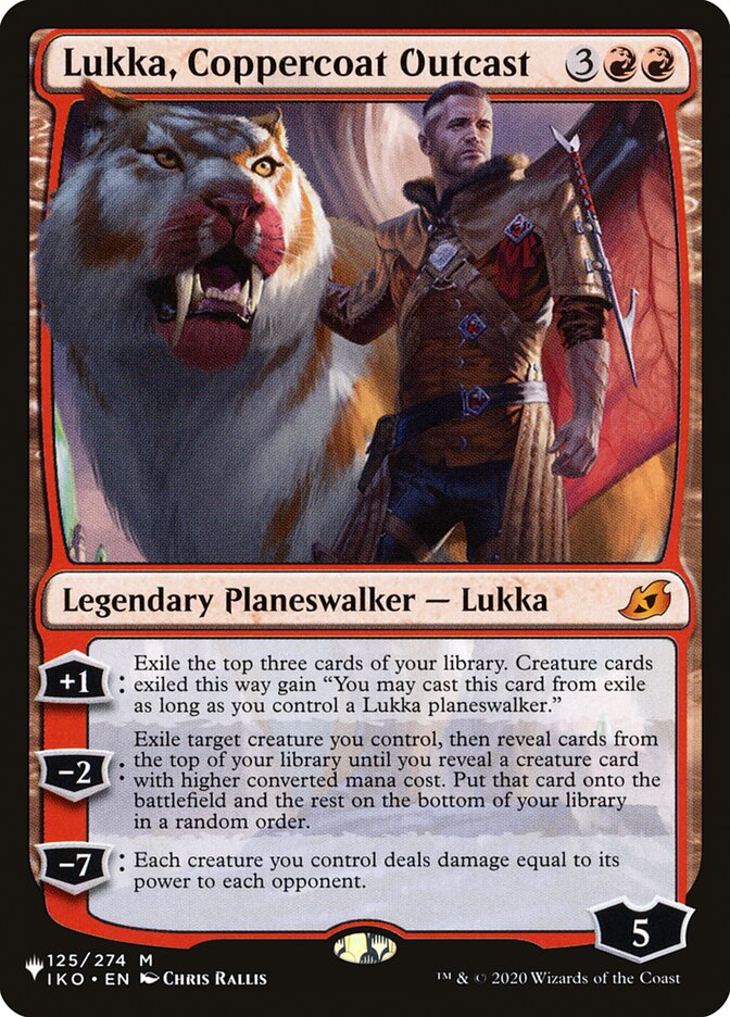 Lukka, Coppercoat Outcast [The List] | North Game Den