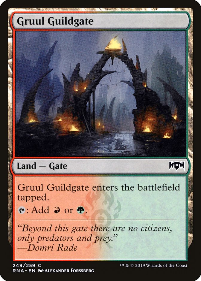 Gruul Guildgate (249/259) [Ravnica Allegiance] | North Game Den