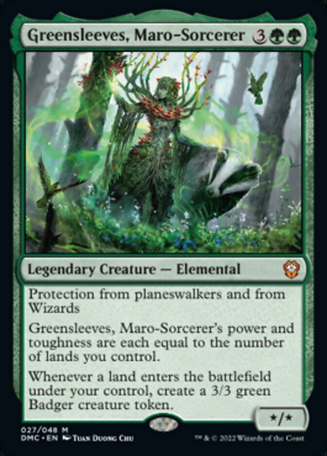 Greensleeves, Maro-Sorcerer [Dominaria United Commander] | North Game Den