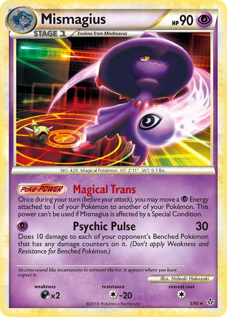 Mismagius (5/95) (Theme Deck Exclusive) [HeartGold & SoulSilver: Unleashed] | North Game Den