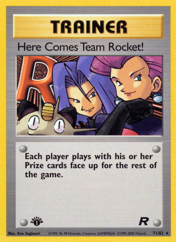 Here Comes Team Rocket! (71/82) [Team Rocket 1st Edition] | North Game Den