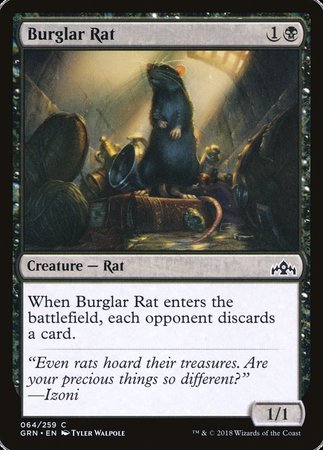 Burglar Rat [Guilds of Ravnica] | North Game Den