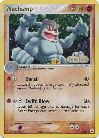 Machamp (9/92) (Stamped) [EX: Legend Maker] | North Game Den