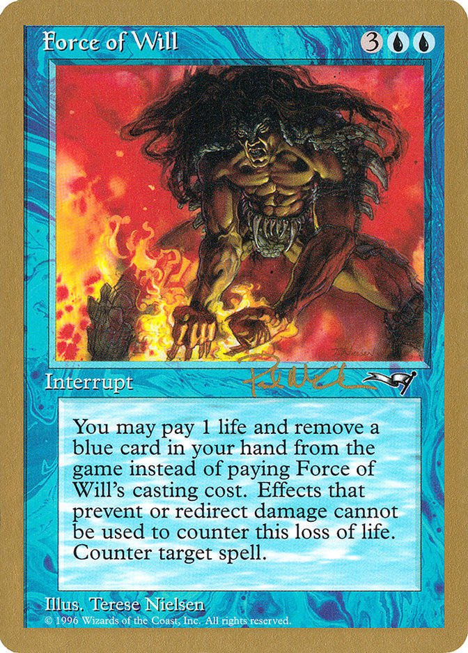 Force of Will (Paul McCabe) [World Championship Decks 1997] | North Game Den