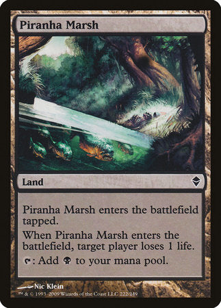 Piranha Marsh [Zendikar] | North Game Den