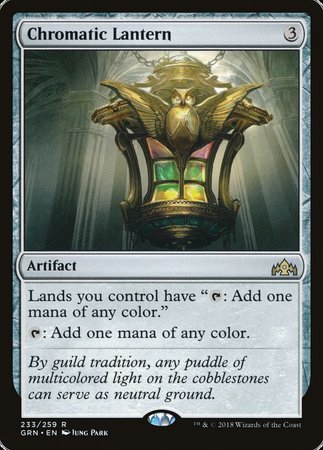 Chromatic Lantern [Guilds of Ravnica] | North Game Den