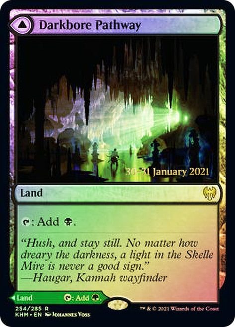 Darkbore Pathway // Slitherbore Pathway  [Kaldheim Prerelease Promos] | North Game Den