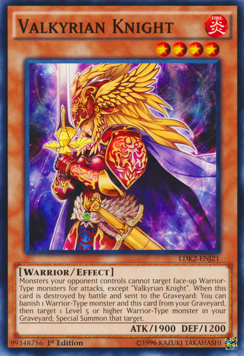 Valkyrian Knight [LDK2-ENJ21] Common | North Game Den