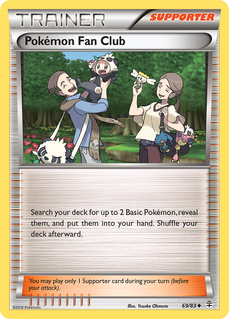 Pokemon Fan Club (69/83) [XY: Generations] | North Game Den