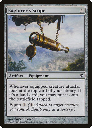 Explorer's Scope [Zendikar] | North Game Den
