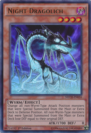 Night Dragolich [NECH-EN034] Ultra Rare | North Game Den
