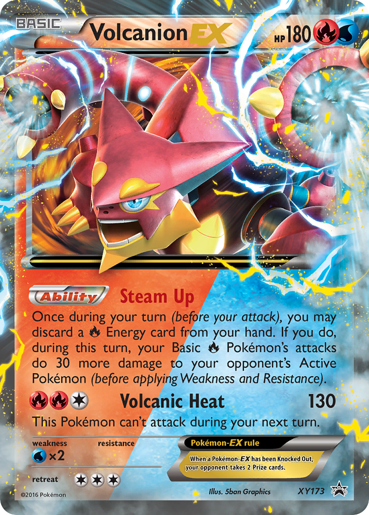 Volcanion EX (XY173) [XY: Black Star Promos] | North Game Den