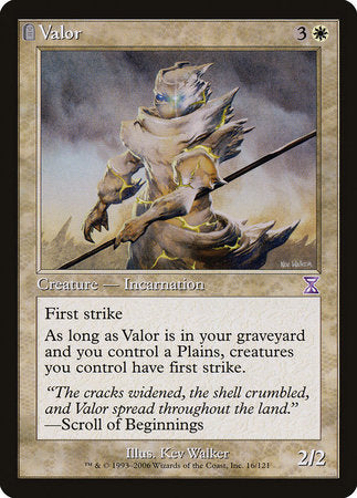 Valor [Time Spiral Timeshifted] | North Game Den