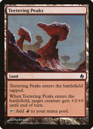 Teetering Peaks [Premium Deck Series: Fire and Lightning] | North Game Den