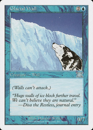 Glacial Wall [Classic Sixth Edition] | North Game Den