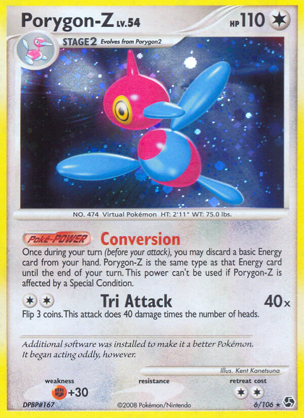 Porygon Z (6/106) (Theme Deck Exclusive) [Diamond & Pearl: Great Encounters] | North Game Den