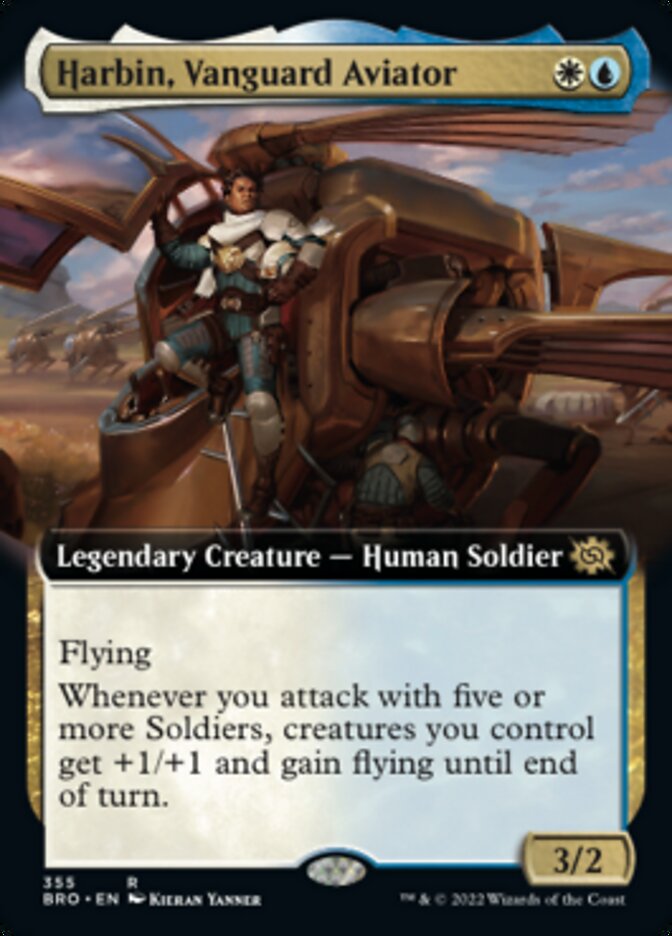 Harbin, Vanguard Aviator (Extended Art) [The Brothers' War] | North Game Den