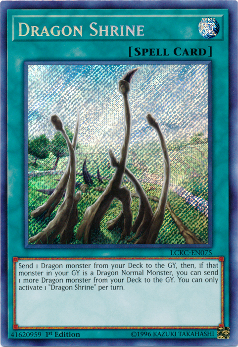 Dragon Shrine [LCKC-EN075] Secret Rare | North Game Den