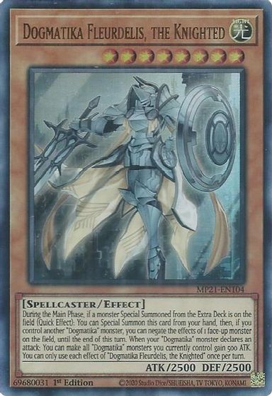 Dogmatika Fleurdelis, the Knighted [MP21-EN104] Ultra Rare | North Game Den