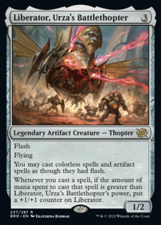 Liberator, Urza's Battlethopter [The Brothers' War] | North Game Den