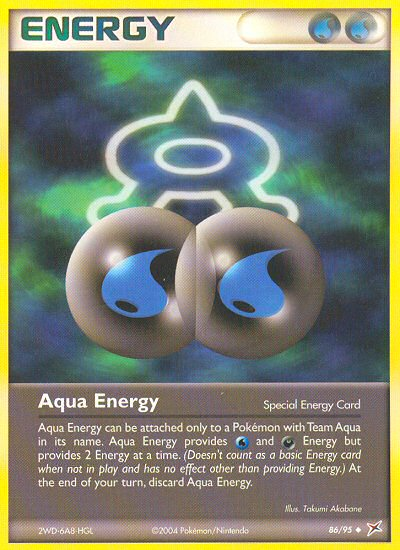 Aqua Energy (86/95) [EX: Team Magma vs Team Aqua] | North Game Den