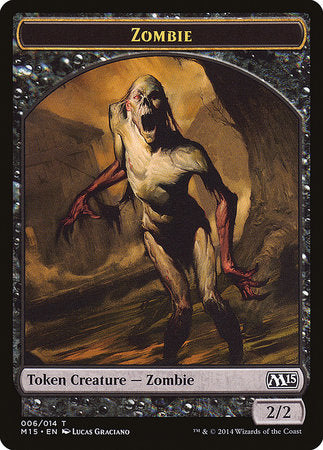 Zombie Token [Magic 2015 Tokens] | North Game Den