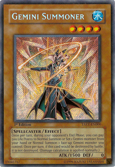 Gemini Summoner [TAEV-EN000] Secret Rare | North Game Den