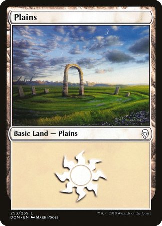 Plains (253) [Dominaria] | North Game Den