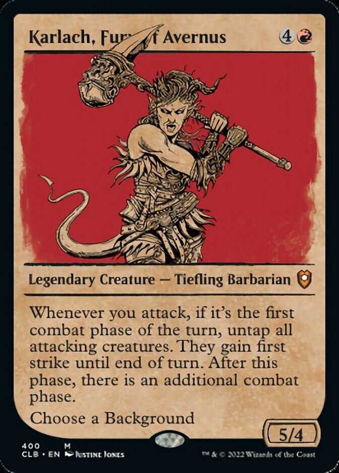 Karlach, Fury of Avernus (Showcase) [Commander Legends: Battle for Baldur's Gate] | North Game Den