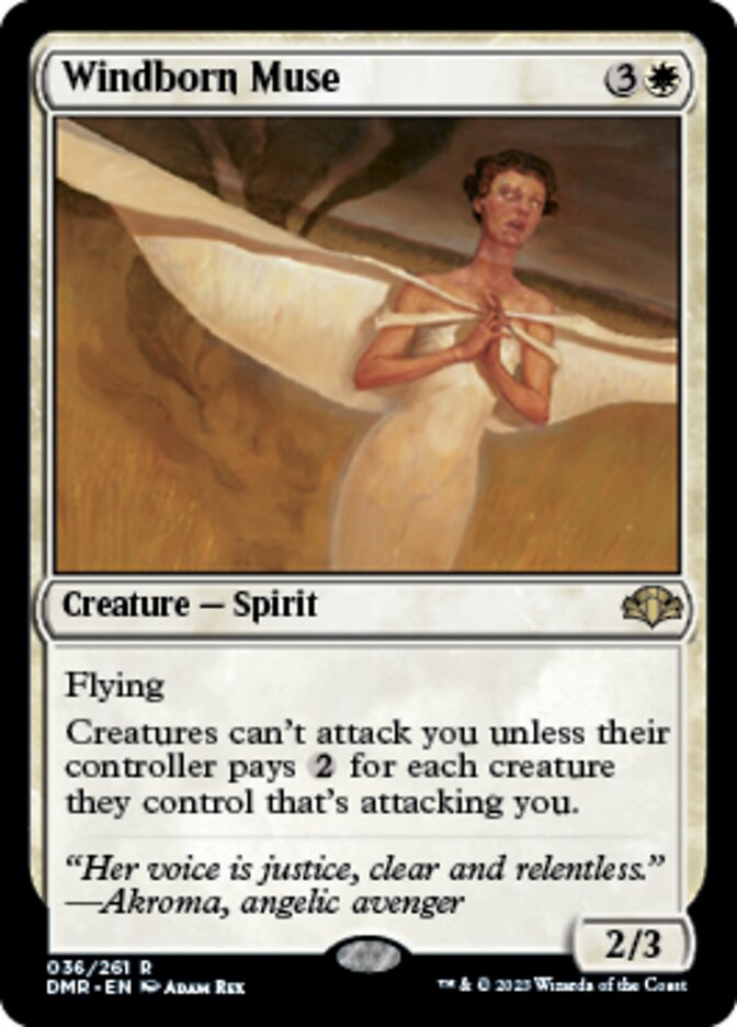 Windborn Muse [Dominaria Remastered] | North Game Den