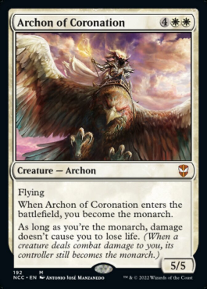 Archon of Coronation [Streets of New Capenna Commander] | North Game Den