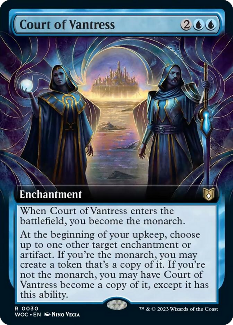 Court of Vantress (Extended Art) [Wilds of Eldraine Commander] | North Game Den